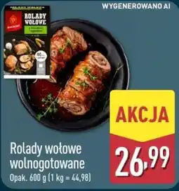 ALDI Rolady wołowe wolnogotowane oferta