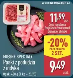 ALDI Paski z podudzia z indyka oferta