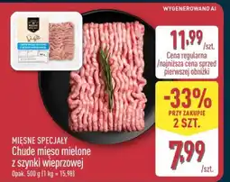 ALDI MIESNE SPECJAŁY Chude mięso mielone z szynki wieprzowej oferta