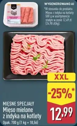 ALDI Mięso mielone z indyka na kotlety oferta