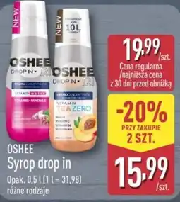 ALDI OSHEE Syrop drop in oferta