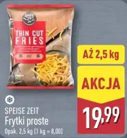 ALDI Speise Zeit Frytki proste oferta