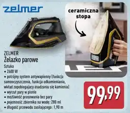 ALDI Żelazko parowe Zelmer oferta