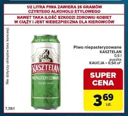 Globi Piwo niepasteryzowane Kasztelan oferta