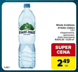 Globi Woda źródlana niegazowana Żywiec Zdrój oferta