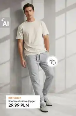 Sinsay Spodnie dresowe jogger oferta
