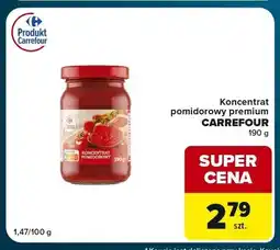 Globi Koncentrat pomidorowy premium Carrefour oferta