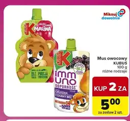 Carrefour Express Mus owocowy Kubuś oferta