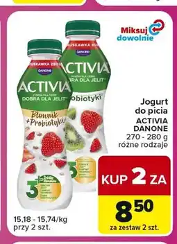 Carrefour Express Jogurt do picia Activia Danone oferta
