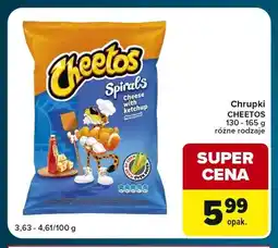 Globi Chrupki Cheetos oferta