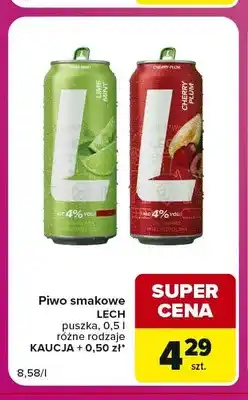 Carrefour Express Piwo smakowe Lech Cherry Plum oferta