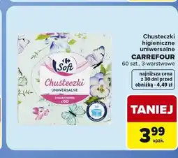Carrefour Express Chusteczki higieniczne uniwersalne Carrefour 3-warstwowe oferta
