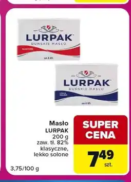 Carrefour Express Masło Lurpak lekko solone oferta