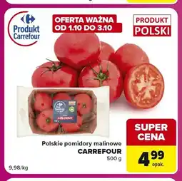 Carrefour Express Pomidory malinowe polskie Carrefour oferta