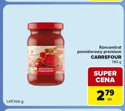 Carrefour Express Koncentrat pomidorowy premium Carrefour oferta