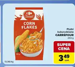 Carrefour Express Płatki kukurydziane Carrefour oferta