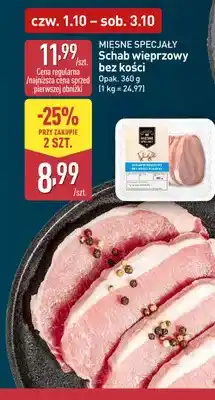 ALDI Schab wieprzowy bez kości Mięsne Specjały oferta