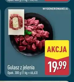 ALDI Gulasz z jelenia oferta