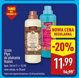 ALDI Płyn do płukania tkanin Tesori d'Oriente oferta