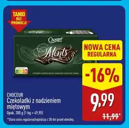 ALDI Czekoladki z nadzieniem miętowym Choceur oferta