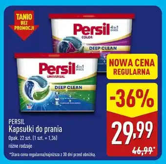 ALDI Kapsułki do prania Persil oferta