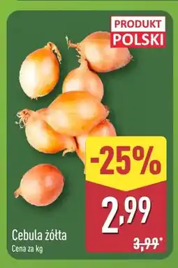 ALDI Cebula żółta oferta