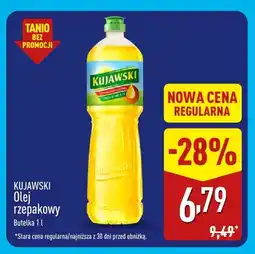 ALDI Olej rzepakowy Kujawski oferta