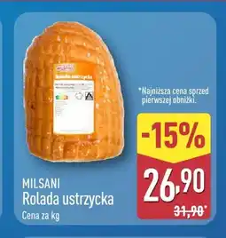 ALDI Rolada ustrzycka Milsani oferta