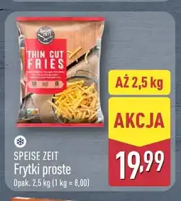 ALDI Frytki proste Speise Zeit oferta