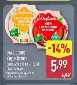 ALDI Zupa krem z białych warzyw ze śmietanką Daylicious oferta