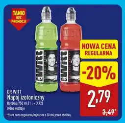ALDI Napój izotoniczny kaktus Dr Witt oferta