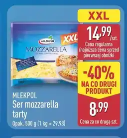 ALDI Ser mozzarella tarty Mlekpol oferta