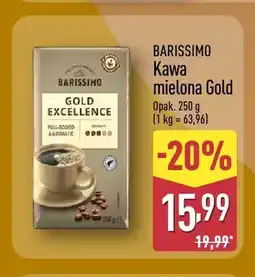 ALDI Kawa mielona Gold Barissimo oferta