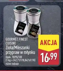 ALDI Zioła w młynku Gourmet Finest Cuisine oferta