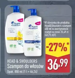 ALDI Szampon do włosów Head & Shoulders Classic Clean oferta
