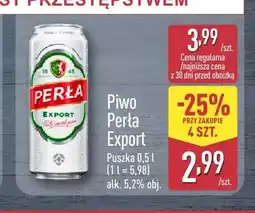 ALDI Piwo Perła Export oferta