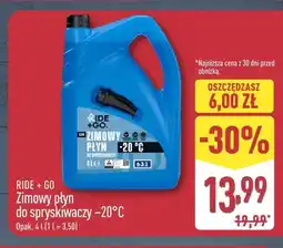ALDI Zimowy płyn do spryskiwaczy -20°C Ride + Go oferta