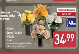 ALDI Stroik dekorowany wazon oferta