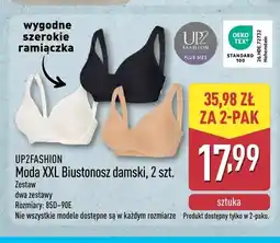 ALDI Moda XXL Biustonosz damski 2-pak Up2fashion oferta