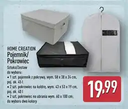 ALDI Pokrowiec na kołdrę 2-pak 43x53x19 cm Home Creation oferta