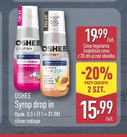 ALDI Syrop drop in Tea Zero Oshee oferta