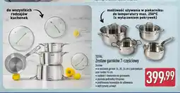 ALDI Zestaw garnków 7-częściowy Tefal oferta