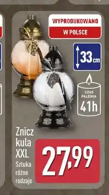 ALDI Znicz kula Xxl oferta