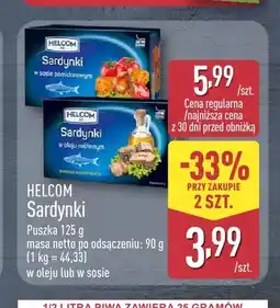 ALDI Sardynki w oleju Helcom oferta