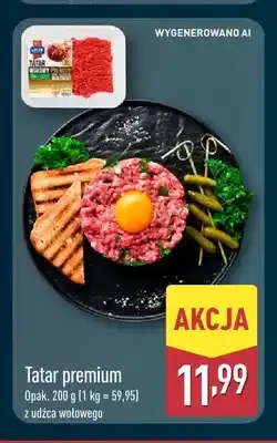 ALDI Tatar premium z udźca wołowego Łuków oferta