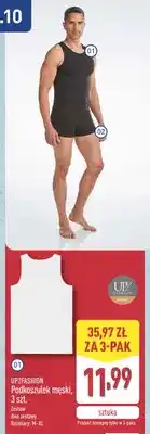 ALDI Podkoszulek męski 3-pak UP2FASHION oferta
