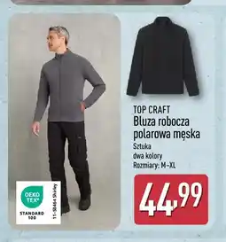 ALDI Bluza robocza polarowa męska Top Craft oferta