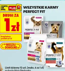 Biedronka Wszystkie karmy Perfect Fit oferta