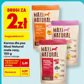 Biedronka Karma dla psa Maxi Natural małe rasy oferta