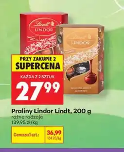Biedronka Praliny Lindt Lindor Milk oferta